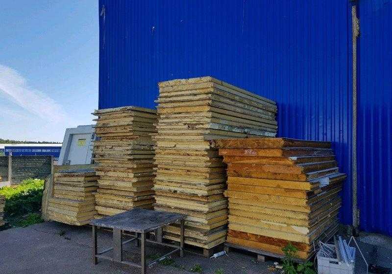 Сендвич панели ппу 80мм