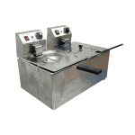Фритюрница Gastrorag Deep fryer 6+6l
