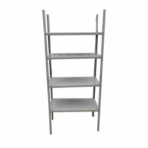 Стеллаж 70/30/180 разборный крашенная сталь 4 полки