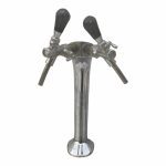 Пивная башня на 2 сорта хром