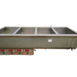 Мармит Технофлот тепловой встраиваемый 31/51/16 внешний размер 66/145/23 4 ванны