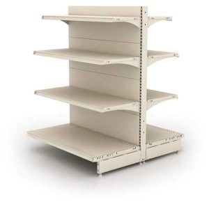 Стеллажи торговые островные