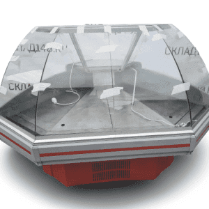 Витрина Golfstream Двина УН 90 ВС холодильная угловая