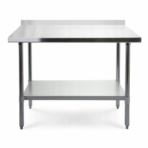 Cтолы из цельной нержавейки