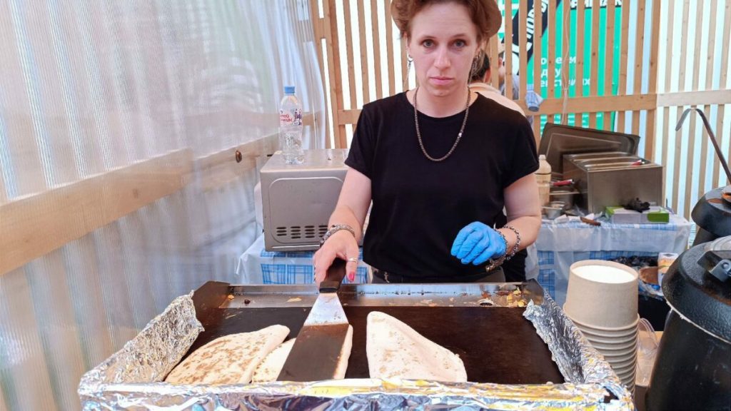 Мексиканская уличная еда.