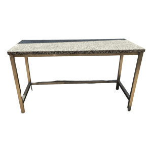 Стол кондитерский 160/70/92 ноги нержавейка крышка мраморная