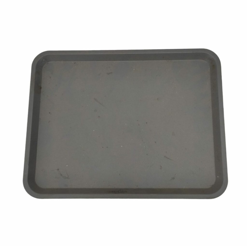 Поднос 43 30 пластиковый серый