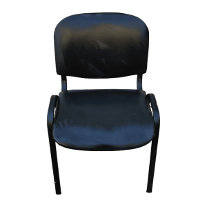 Стул офисный Стафф кожзам черный