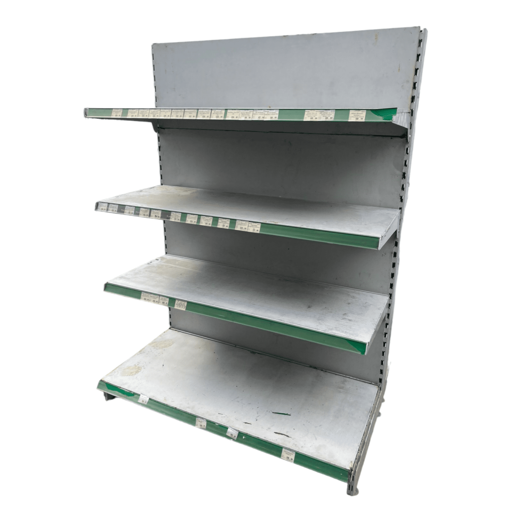 Стеллаж торговый островной