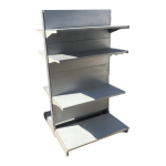 Стеллаж торговый островной