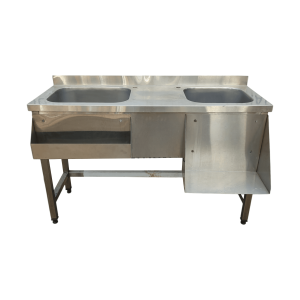 Мойка 2 секции 140/50/87 глубина 25 борт