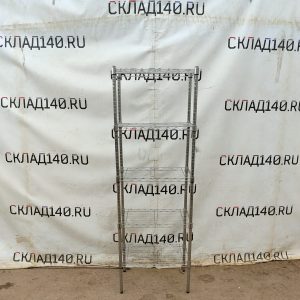Стеллаж 60/35/181 решетчатый Metro 4 полки