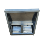 Зонт вытяжной пристенный