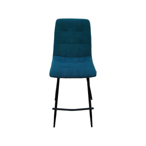 Стул барный Чили ткань бирюзовая