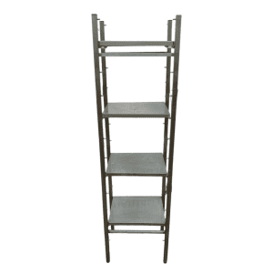 Стеллаж 50/40/178 разборный нержавейка Hupfer 4 полки