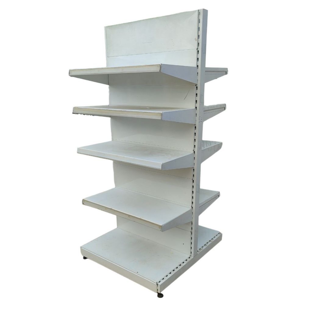 Стеллаж торговый островной