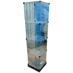 Витрина стеклянные кубы