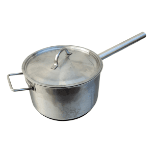 Сотейник нержавеющая сталь с крышкой 6л д24 в15