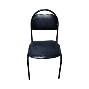Стул офисный Дебют кожзам черный
