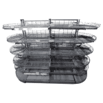 Стеллаж торговый островной