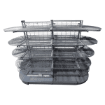 Стеллаж торговый островной