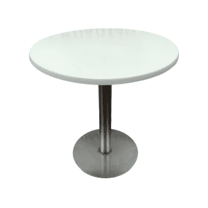 Стол Раунд 70 пластик белый