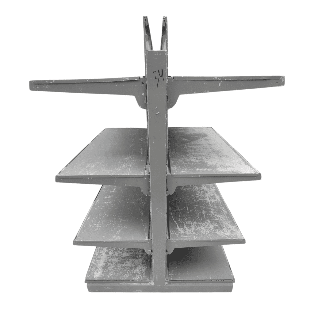 Стеллаж торговый островной