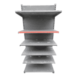 Стеллаж торговый пристенный