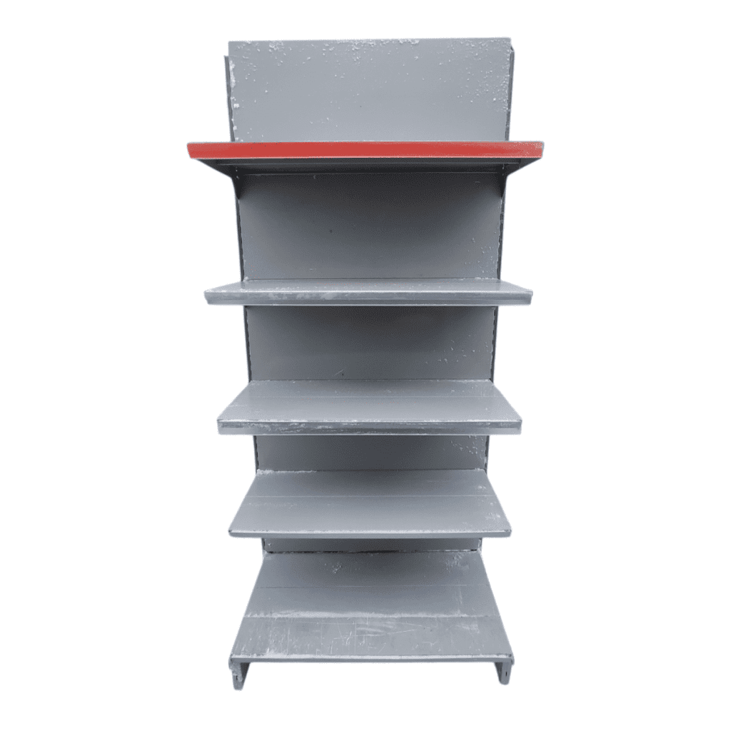 Стеллаж торговый пристенный