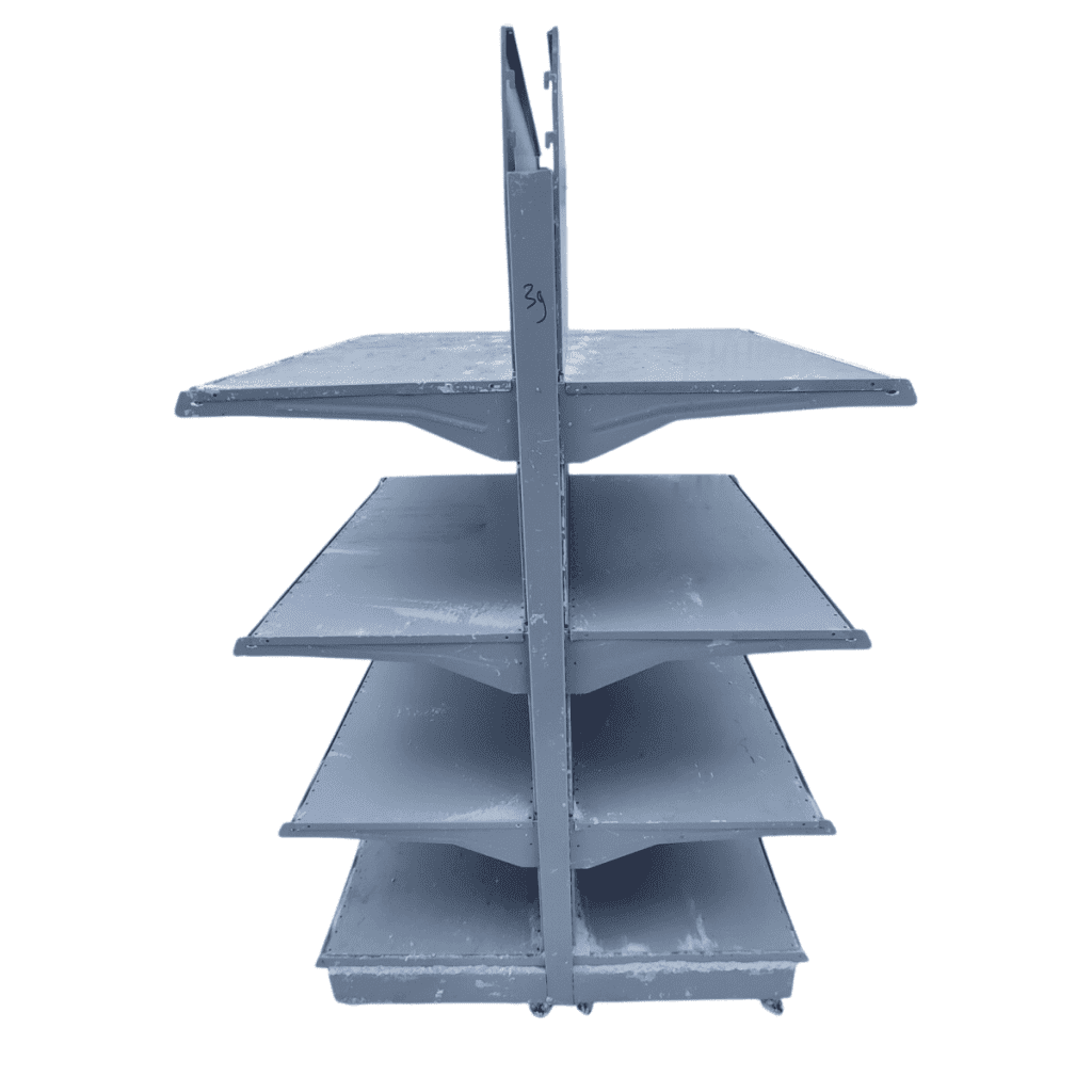 Стеллаж торговый островной