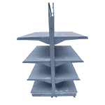 Стеллаж торговый островной