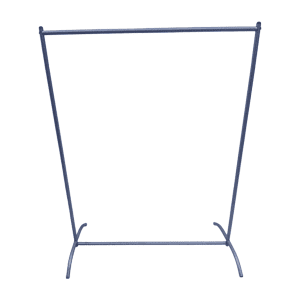 Вешалка сталь серая 120/51/161