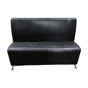 Диван Брюстель 140 кожзам коричневый