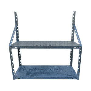 Полка навесная оцинковка 75/30/76 2 уровня