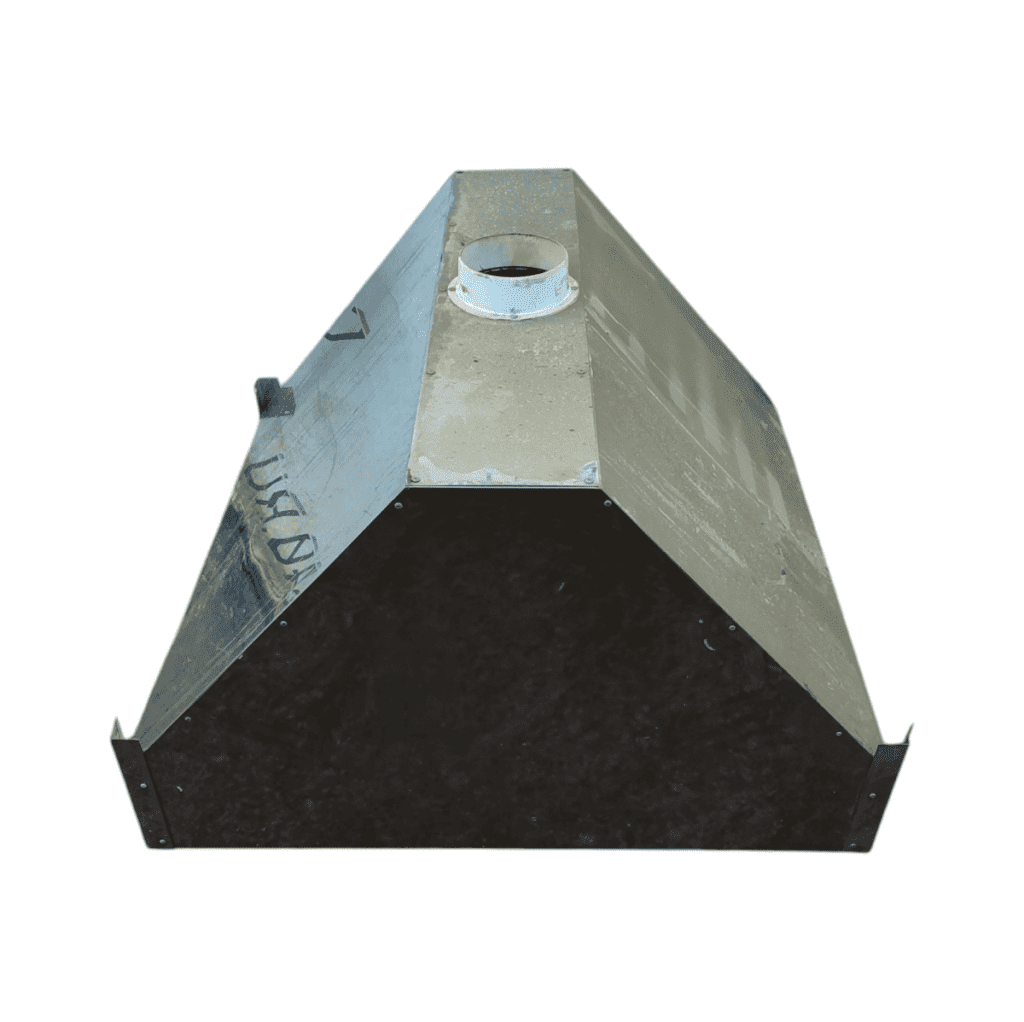 Зонт вытяжной островной