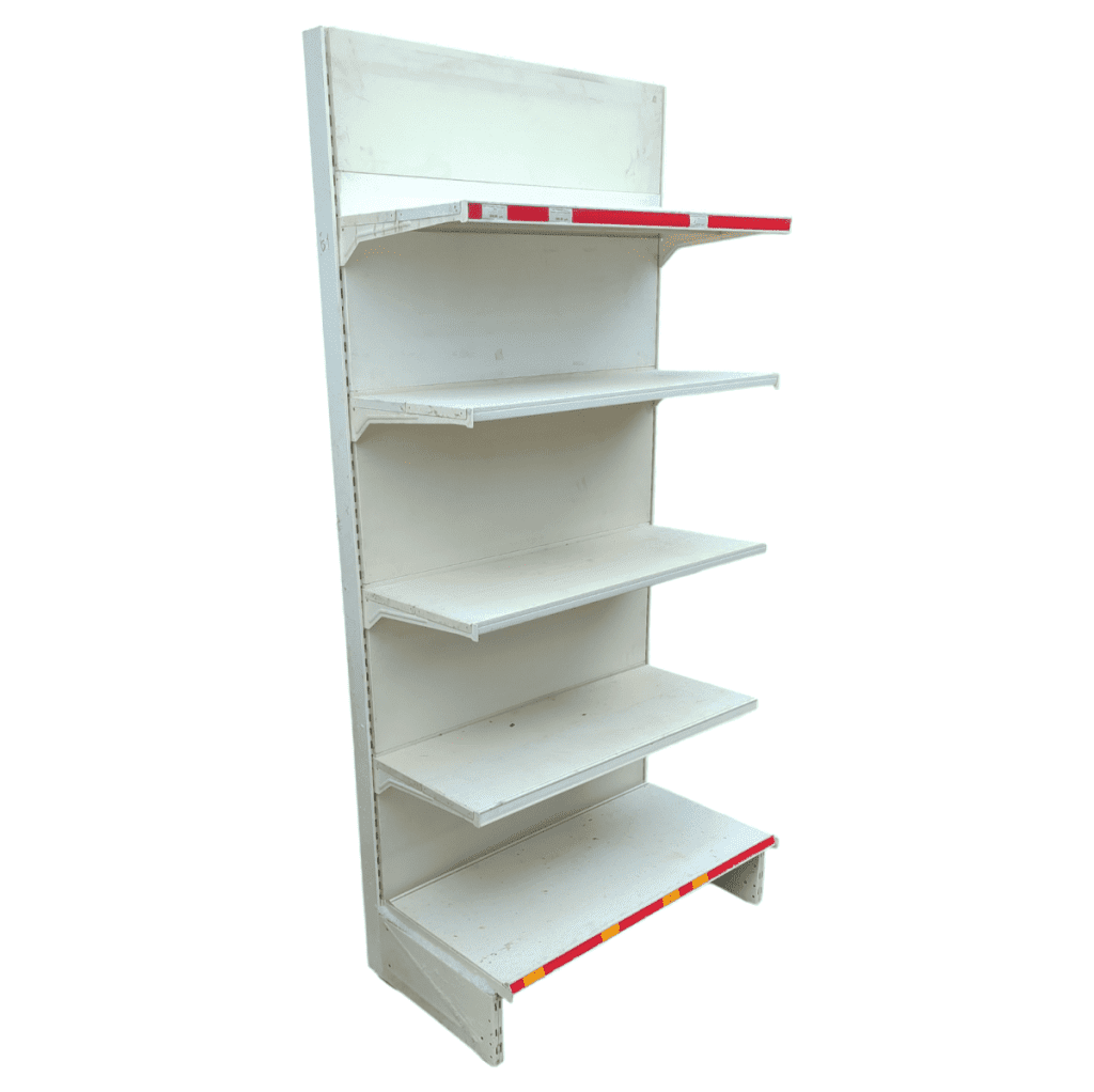 Стеллаж торговый пристенный