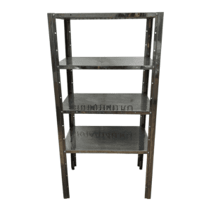 Стеллаж 90/50/180 разборный нержавейка 4 полки