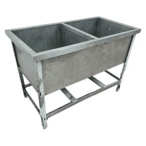 Ванна моечная ТММ ВМР_2 1200/630/830 глубина 400 мм