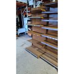 Стеллаж торговый сетчатый