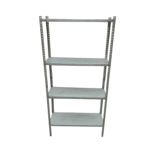 Стеллаж Практик Легкий 75/30/153 4 разборный оцинковка 4 полки