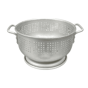 Дуршлаг на подставке алюминий D30 H19 ручка 2х4см