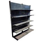 Стеллаж торговый пристенный