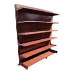 Стеллаж торговый пристенный