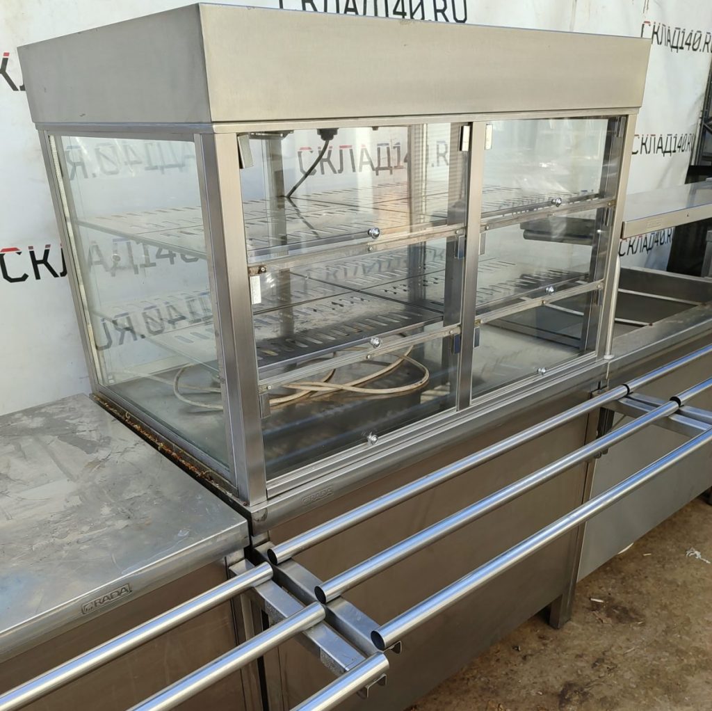 Прилавок-витрина охлаждаемый закрытый Rada Дана ПВ-10/7Н