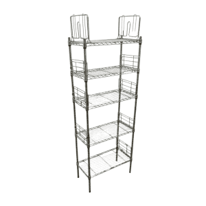 Стеллаж 59/29/168 решетчатый Mexel 4 полки