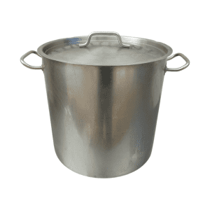 Кастрюля нержавеющая сталь с крышкой 37л д36 в36