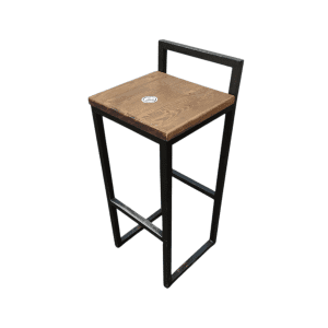 Стул барный Нат дерево коричневый