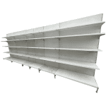 Стеллаж торговый пристенный