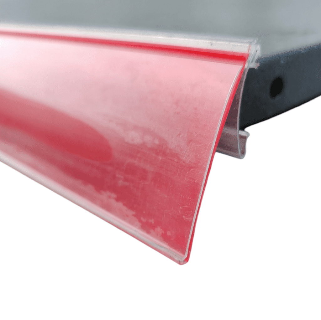 Ценникодержатель красный HSAC