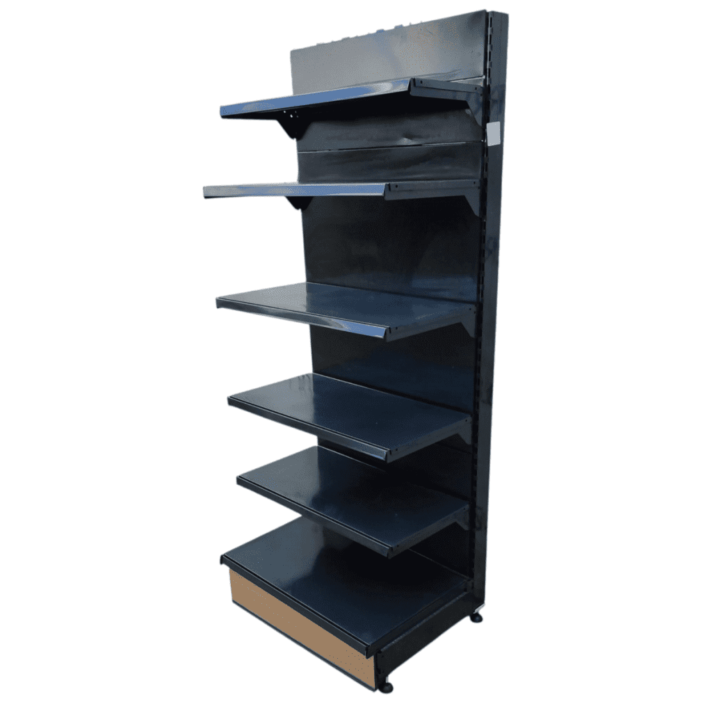 Стеллаж торговый пристенный